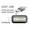USB kabelis DeLOCK 2m USB 2.0 A - B v/v