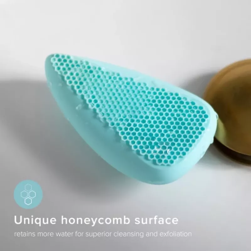 Sejas tīrīšanas birste Homedics FAC-350-EUA Honeycomb Silicon, silikona šūnveida galviņa maigai attīrīšanai