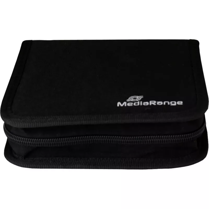 Multifunkciju maciņš MediaRange BOX50 24 diskiem, melns