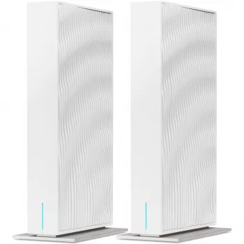 Acer Wave 7, wifi 7 Mesh maršrutētājs, ES kontaktdakša, divu komplekts bezvadu maršrutētājs Gigabit Ethernet Divjoslu (2.4GHz + 5GHz vai 2.4GHz + 6GHz)