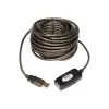 Tripp Eaton Tripp Lite Series 10M USB 2.0 Hi-Speed Active Extension Repeater Cable USB-A M/F 33' 33ft 10 Meter - USB pagarinājuma kabelis - USB (M)