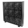 Radiators Watercool MO-RA IV 600 melns — atbalsta 120 mm ventilatorus