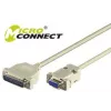 Microconnect IBM029 sērijas kabelis pelēks 3 m DB-9 DB-25