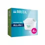 Ūdens filtra kārtridžs Brita 122027 4 gab. Balts