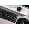 Savio KB-01 tastatūra mājām/birojam USB QWERTY US English Melna
