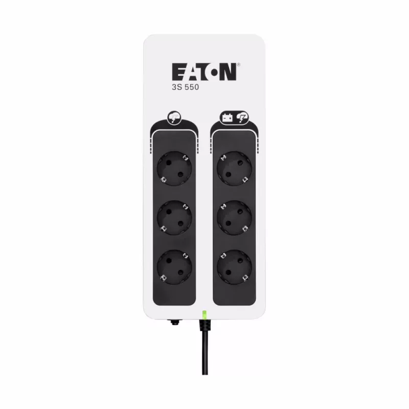 Eaton 3S 550 DIN 0.55 kVA 330 W 6 AC kontaktligzdas