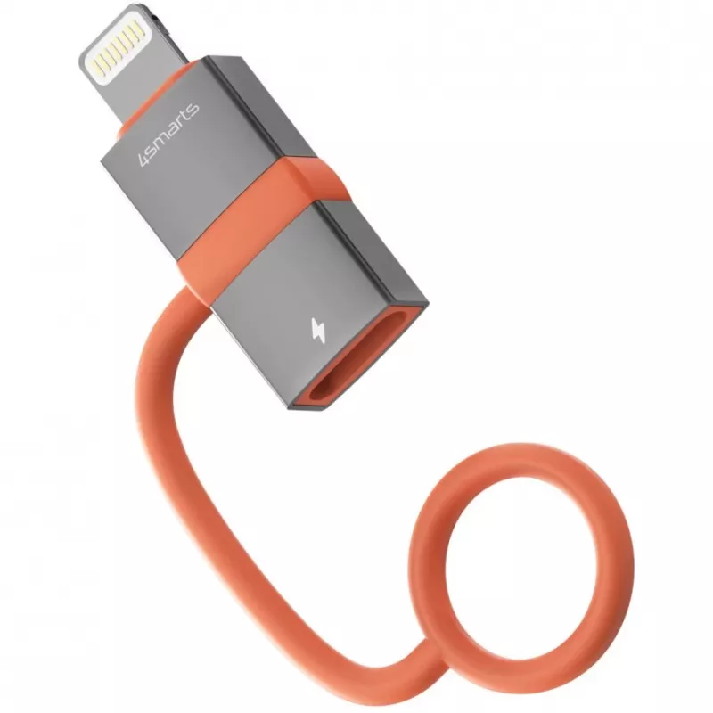 USB-C uz Lightning adapteris 4smarts 541522, 27W PD, 2 iepakojumā