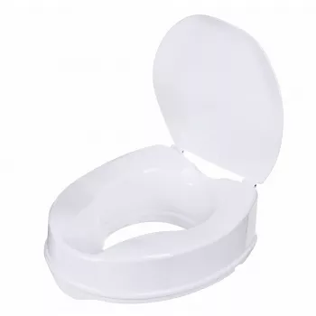 ActionMED NT10AM paaugstināts tualetes sēdeklis ar vāku, 10 cm