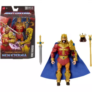 Action figure MATTEL Masterverse King Randor JBP79 — kolekcionējama pozējama figūra