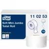 Tualetes papīrs Tork PREMIUM MINI JUMBO T2 110253, 2 kārtas, 9.7 cm x 170 m, balts, 12 gab.