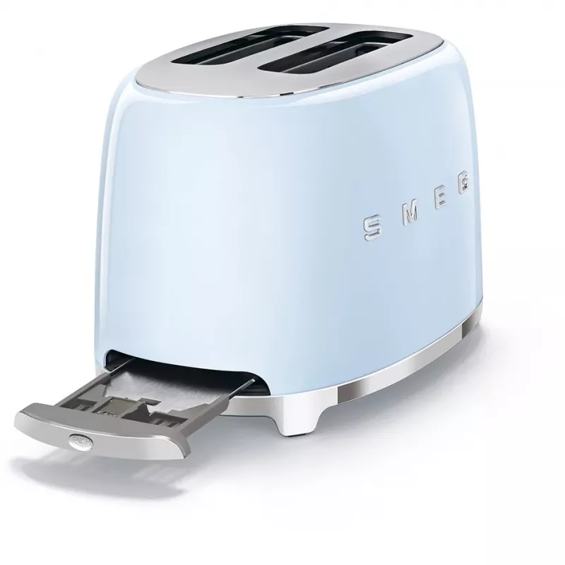 Smeg 50's stila tosteris TSF01PBEU Pasteļzils