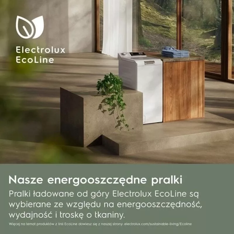 Veļas mašīna Electrolux EW6T537P 7 kg, energoefektivitātes klase A