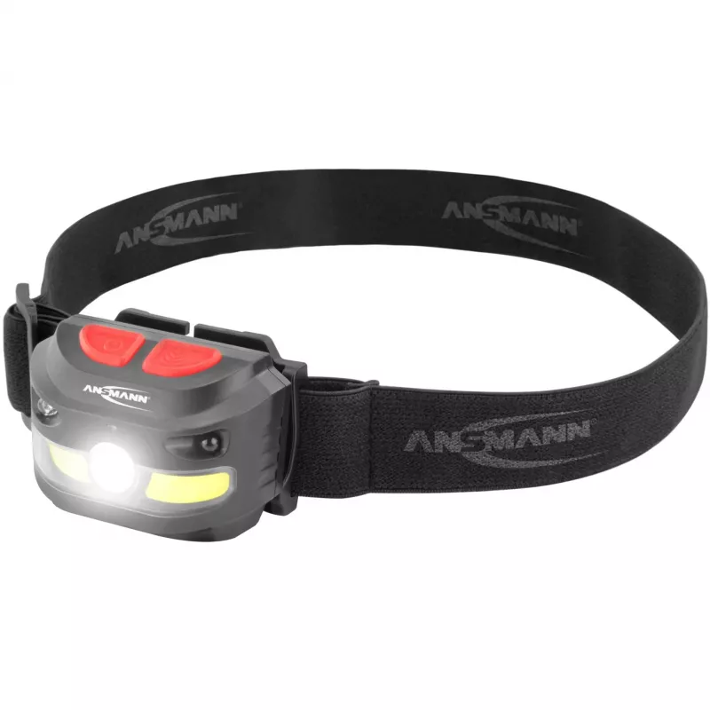 Galvas lukturis Ansmann HD250RS melns COB LED 4W IP54