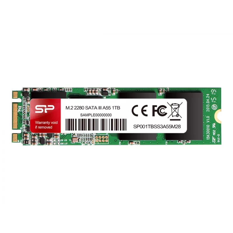 SSD diskdzinis Silicon Power SP256GBSS3A55M28 256 GB Half-plāns SATA III, 560/530 MB/s, SLC
