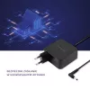 Qoltec 51745 barošanas adapteris/invertors iekštelpām 65 W Melns