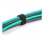 Āķa un cilpas kabeļu saite DeLOCK 19010 150x12mm melna 10 gabali
