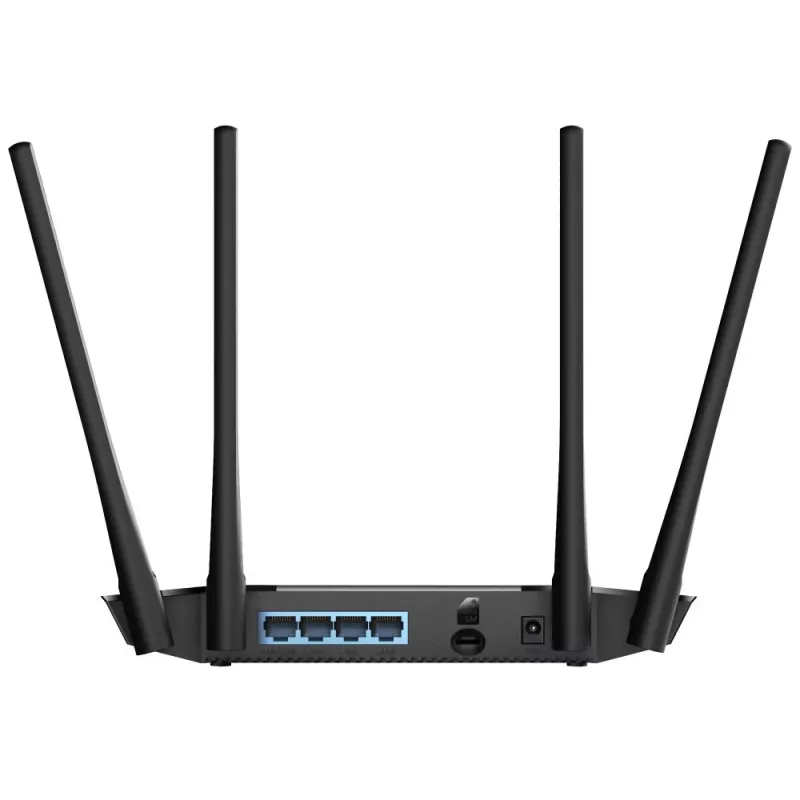 Cudy LT400 bezvadu maršrutētājs Fast Ethernet vienas joslas (2,4 GHz) 4G melns