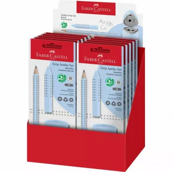 Grafīta zīmulis Faber-Castell 580084 B trīsstūrveida zils