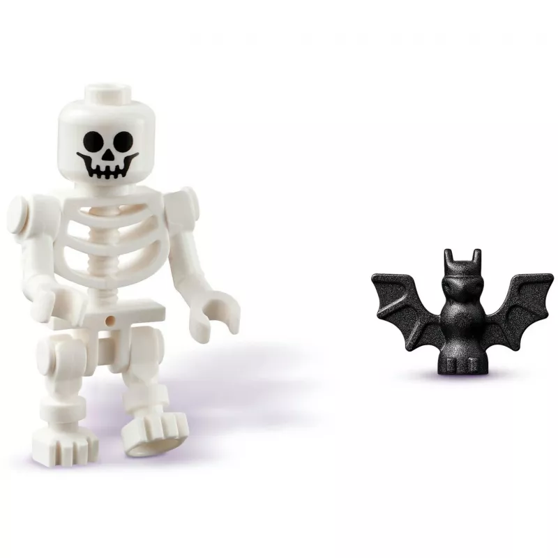 Konstrukciju rotaļlieta LEGO Iconic Halloween Barn 40721 komplekts, 205 detaļas, 1 minifigūra, 140×170×60 mm