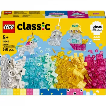 LEGO CLASSIC 11040 Burvīgā caurspīdīgā kaste