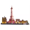 3D Puzzle CubicFun City Line Paris LED 115 gab.