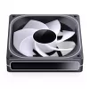 120 mm PWM ARGB korpusa ventilators Jonsbo ZB-120 Reverse Blade, melns