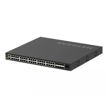 NETGEAR GSM4248P-100EUS tīkla komutators Pārvaldīts L2/L3/L4 Gigabit Ethernet (10/100/1000) Power over Ethernet (PoE) Melns
