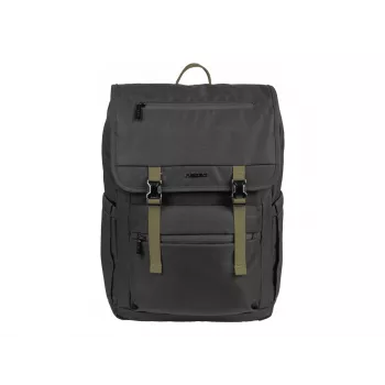 Mugursoma NATEC Niala Hunter zaļa 39.6 cm 15.6 collas Melna 1 nodalījums 2 priekšējās kabatas