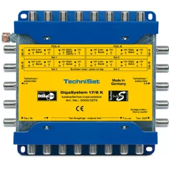 TechniSat GigaSystem 17/8 K - Multiswitch priekš