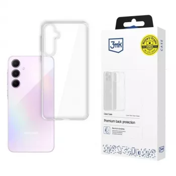 3MK Clear Case mobilā tālruņa maciņš 3MK Galaxy A55 5G plāns izturīgs