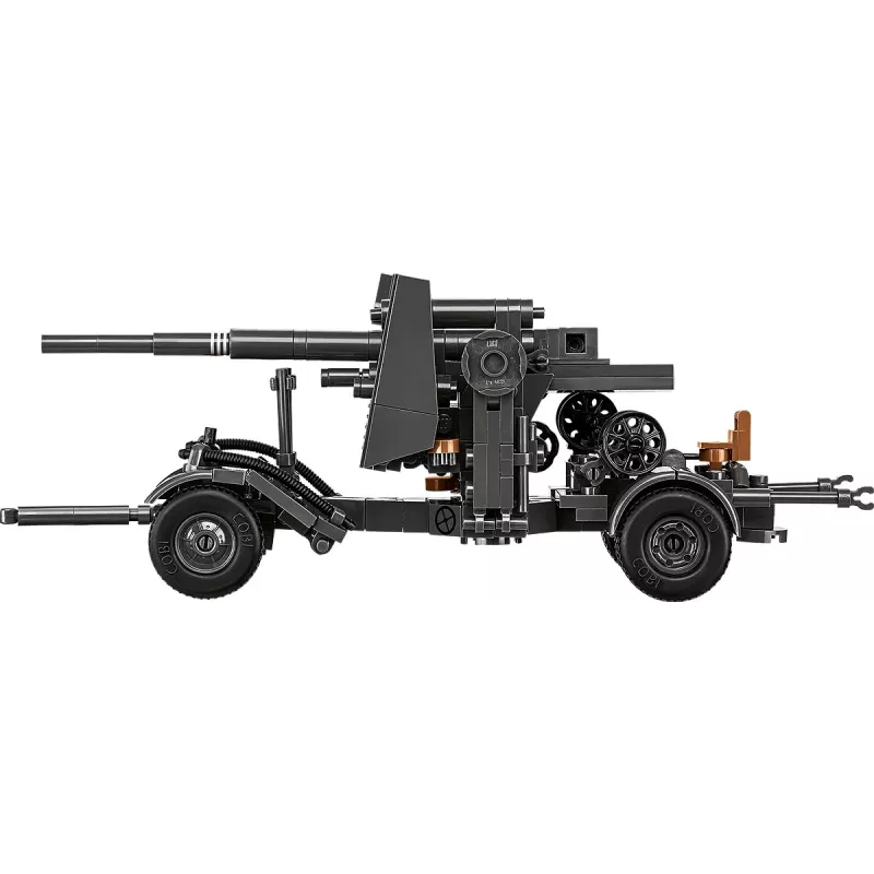 Konstruktoru komplekts Cobi Building Blocks 8,8 cm Flak ar piekabi — 360 gabali
