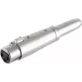XLR uz 6,3 mm stereo adapteris ShiverPeaks 55051 — balansēts XLR uz 6,3 mm TRS adapteris