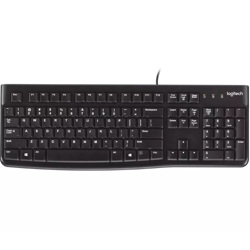 Tastatūra K120 For Business Blk - Heb - EMEA-914
