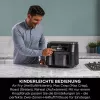 Ninja AF200EU fritieris Double 7.6 L Brīvstāvošs 2400 W Karstā gaisa fritieris Melns
