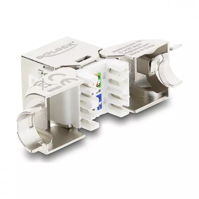 RJ45 Keystone Module Socket Cat.6A DELOCK 90798 — LSA terminācija