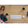 Logitech Signature MK650 for Business - tastatūras un peles komplekts - bezvadu - 2,4 GHz, Bluetooth LE - QWERTZ - čehu - pelēkbalts