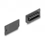 DeLOCK putekļu aizsargvāciņš USB Type-E Key A vai Key B ligzda 10 gab. melna
