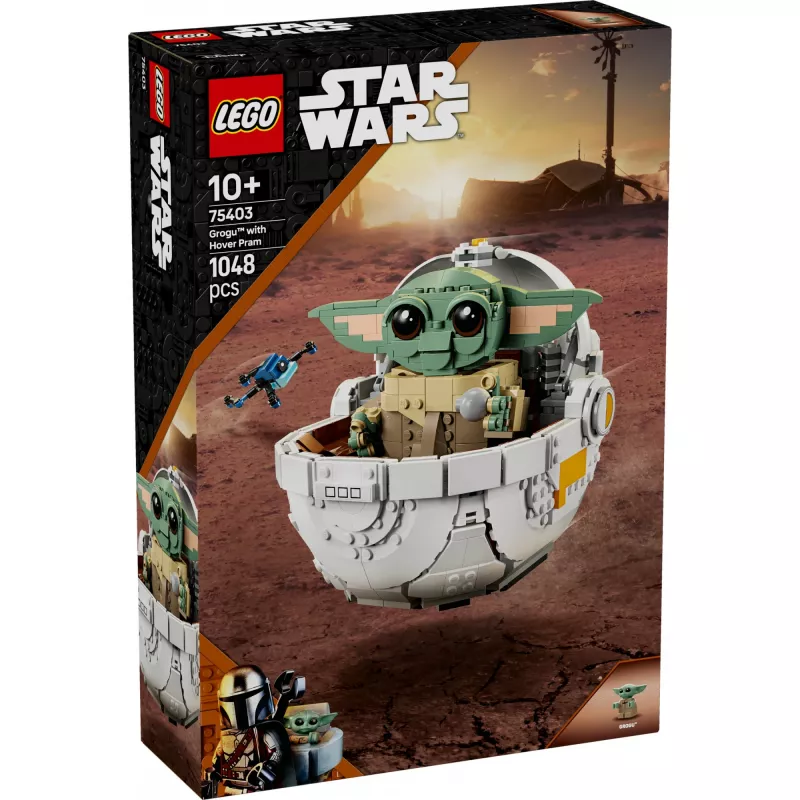 LEGO STAR WARS 75403 Grogu ar peldošo ratiņu