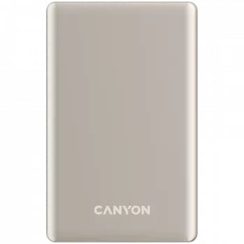 Canyon OnCharge 510 - Powerbank - 10 000 mAh - ieeja USB-C - izeja USB-C PD 20W + bezvadu magnēts