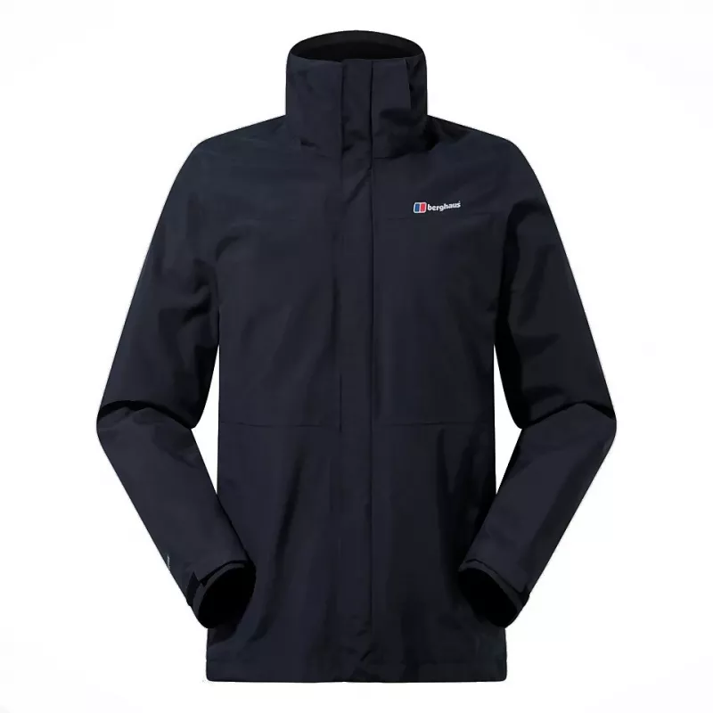 Jakas komplekts Berghaus Deluge Pro 3.0 M + Hillwalker IA Shell M — vīriešu ūdensnecaurlaidīgs virsapģērbs, melns