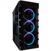 LC Power Gaming 709B Solar_System_X - Tornis - ATX - bez barošanas bloka - Melns - USB/Audio (LC-709B-ON)