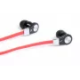 MAGICSOUND DS-2 - STEREO AUSIŅAS AR MIKROFONU, MELNI-SARKANAS