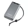 Ārējais akumulators INTENSO 7332054 — 20000 mAh, PD 3.0 & QC 3.0, 20 W, USB-A + USB-C, pelēks