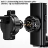 USAMS Auto telefona turētājs 4,7–7 collām universāls telefona statīvs automašīnā gravitācijas viedtālruņa turētājs ventilācijas atveres klips stiprinājums GPS atbalsts iPhone Xiaomi Samsung