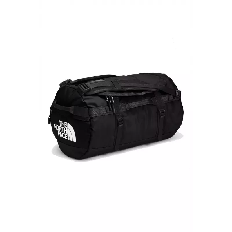 Duffel bag The North Face Base Camp S — 50 L, neilons/poliesteris, melna/balta
