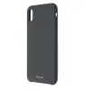 Telefona maciņš Tellur Liquid Silicone iPhone XS Max — melns