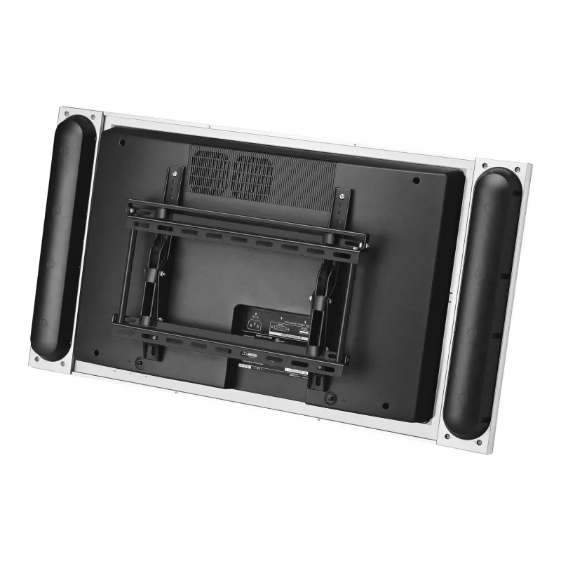 Ergotron Neo-Flex noliecams sienas stiprinājums, VHD - montāžas komplekts (sienas plāksne, šķērsstienis, 2 slīpas sliedes) plazmas panelim - melns - ekrāna izmērs: 58,4 - 106,7 cm (23 - 106,70 cm (42)) (60-