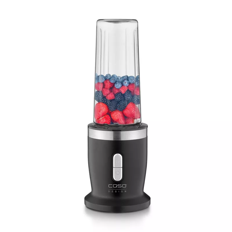 Caso bezvadu blenderis | Click & Blend | Galda | 240 W | Tritana trauks | 0,5 L | Nerūsējošais tērauds/melns matēts