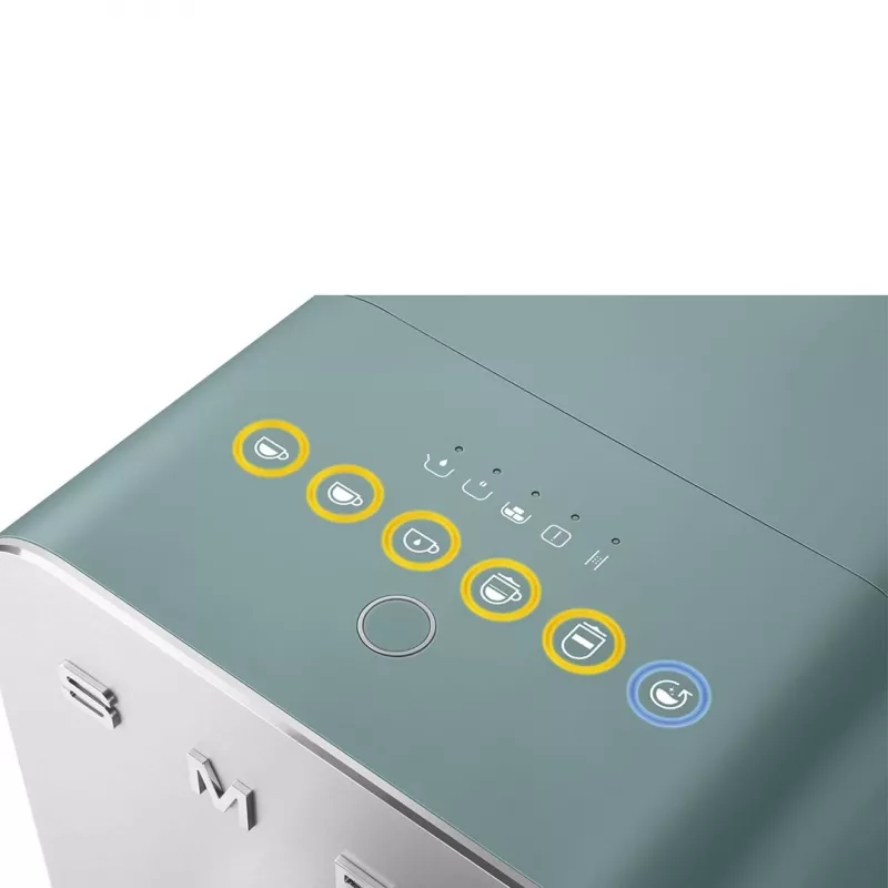 Smeg Collection Espresso kafijas automāts BCC13EGMEU smaragdzaļš