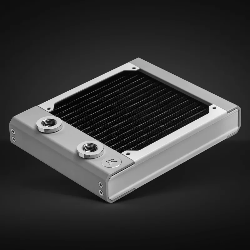Radiators EK Water Blocks Misiņš Varš Nerūsējošais tērauds Balts